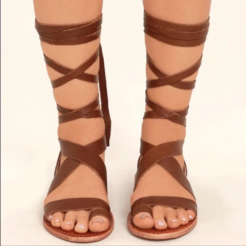 Sbicca Vintage Collection Soft leather Gladiator Sandals - Picture 3 of 7
